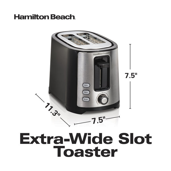 Hamilton Beach 2 Slice ExtraWide Slot Toaster & Reviews Wayfair